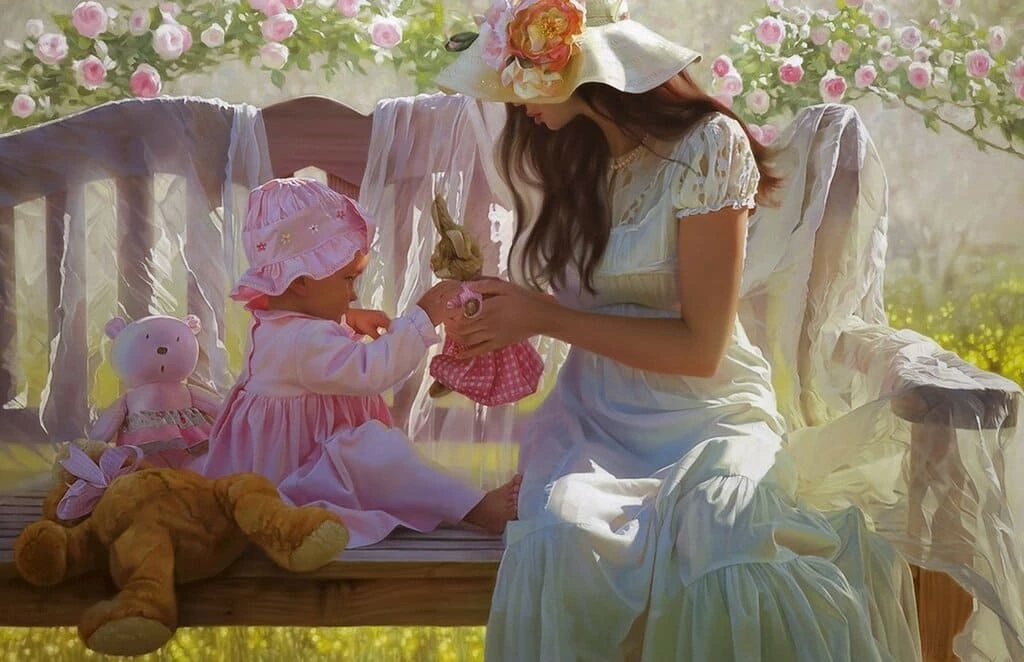 Утонченные женские портреты художника Андрея Беличенко